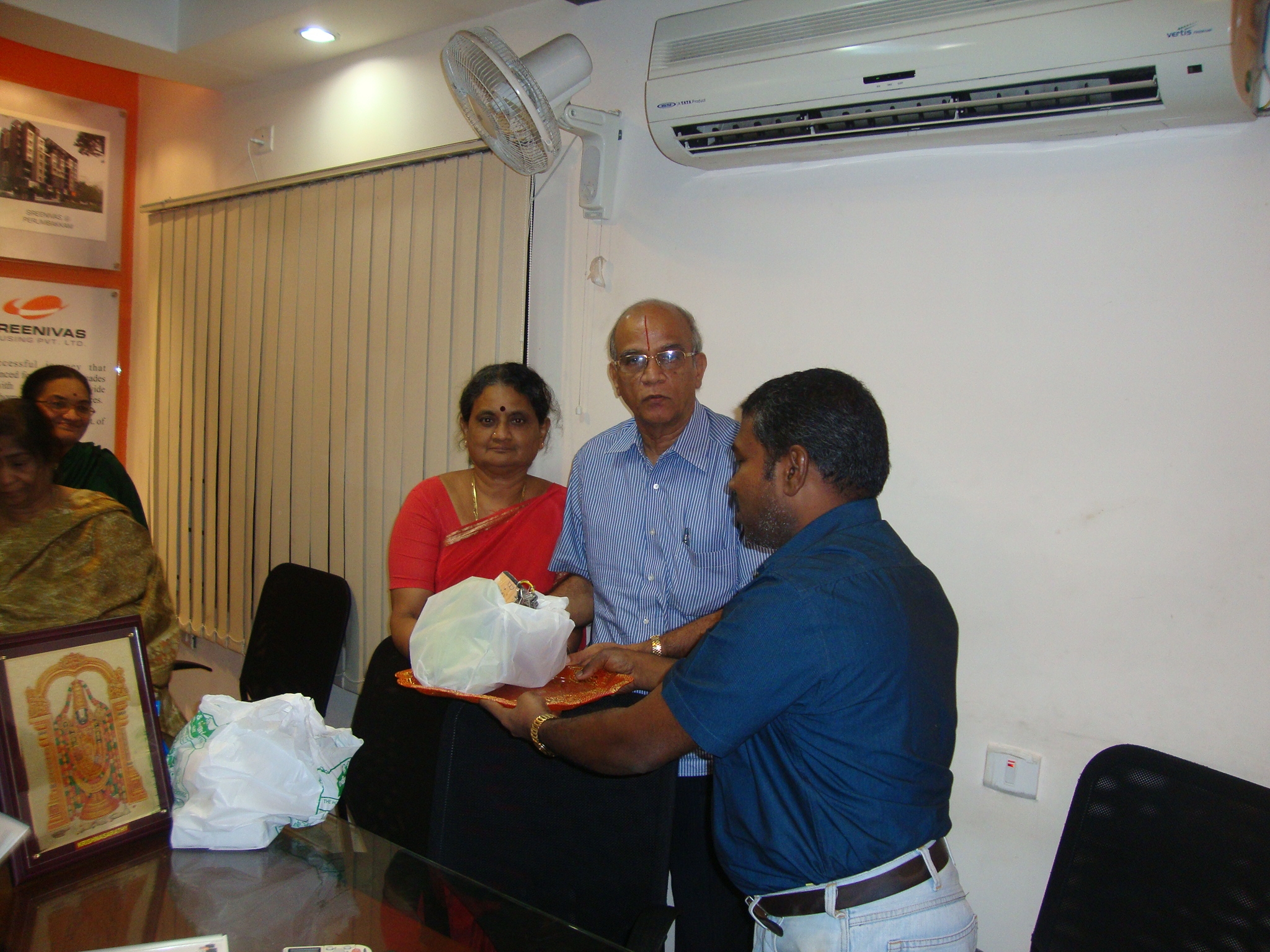 Mr.Ragavan Krishnasarathy, Chrompet, Flat owner
