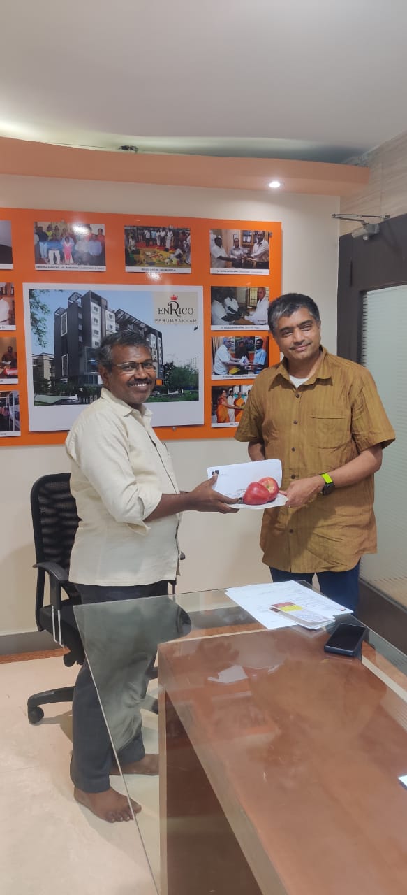 Mr.Nataraj, Parthasarthy Puram, T.Nagar, Flat Owner C-1,2023