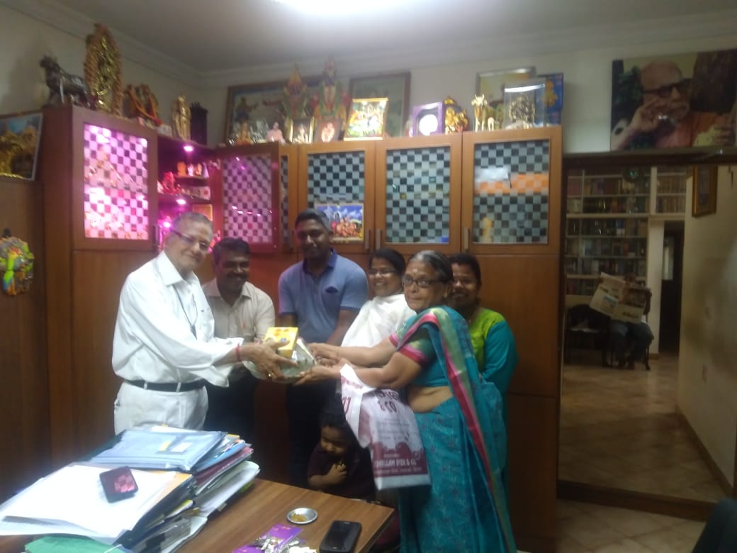 Mrs. B.Sitalakshmi, sastha Vayuputhra , Nanganallur,Flat Owner